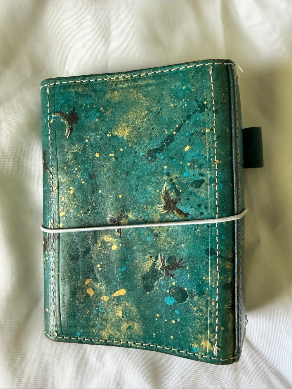 Unique one of a kind travelers notebook A6 or pocket size - Picture 2 of 13